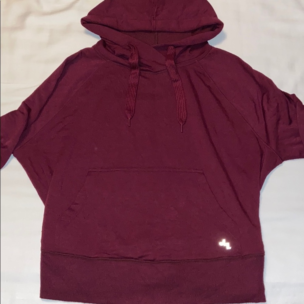 JoyLab Maroon Super Soft Pullover Hoodie
